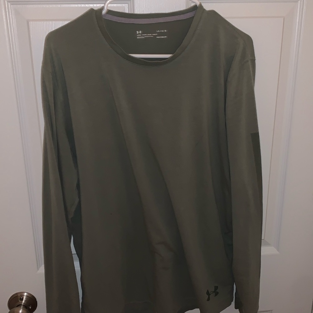 Breathable long sleeve men’s cotton shirt Under Armour Heat Gear Men’s Large